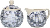 Сахарница и молочник Kitchen Craft London Pottery JY18LT46