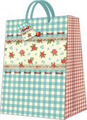 Пакет подарочный бумажный Paw Загородный 30x41x12см AGB017902