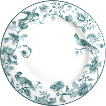 Тарелка мелкая ИФЗ Европейская, Monplaisir Green, 27см, фарфор 80.48340.00.1