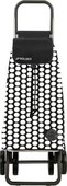 Сумка-тележка хозяйственная чёрная с белым Rolser DOS+2 MOU055blanco/negro