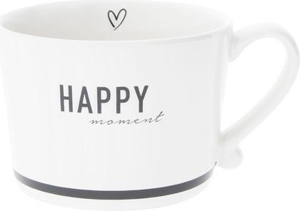 Кружка Bastion Collections White Happy Black RJ/CUP 018 BL
