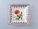 Подставка для мелочей ИФЗ Квадратная, Мак восточный, 16.4x16.4см, фарфор, подарочная упаковка 81.34216.00.1
