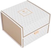 Подарочная коробка ИФЗ 170x170x120, прямоугольная, на магнитах, белая 14.70345.01