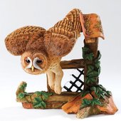 Статуэтка Enesco Рыжая сова, 16см, полистоун CA00340