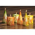 Свеча декоративная Bartek Candles Бабочка пирамида 5х5х15см 106031