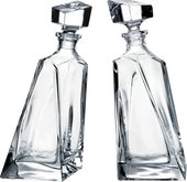 Набор для виски Crystalite Bohemia Любовники, 2 графина 99999/9/99C97/666