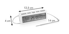 Цифровой термометр для духовки Tescoma Accura, с таймером 634490.00