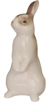 Скульптура ИФЗ Пуша серый, фарфор 82.69038.00.1