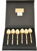 Набор чайных ложек, 6пр. Herdmar DESIRE OLD GOLD SW MULTICOLOR 1584009VS00E16