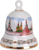 Колокольчик фарфоровый ИФЗ Петелька, Свято-Данилов Монастырь 80.83356.00.1