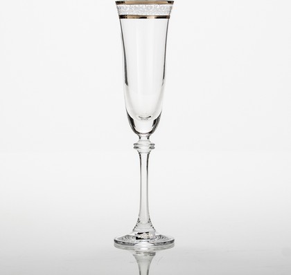 Бокалы для шампанского Crystalite Bohemia Александра, 6шт, 190мл 1SD70/190/43081K