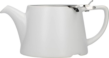 Чайник заварочный KitchenCraft London Pottery Oval Белый сатин, 750мл 45370