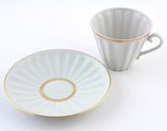 Императорский фарфоровый завод - Чашка чайная с блюдцем "Белоснежка", форма "Лучистая", 230мл, артикул 81.14514.00.1