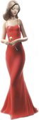 Статуэтка фарфоровая NAO Элегантная девушка с розой 02001914