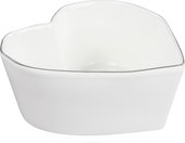 Салатник Bastion Collections Edge Нeart Shape Grey большой LI/BOWL HE 002 GR