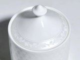 Сахарница ИФЗ Идиллия, Жемчужная сетка, 400мл, костяной фарфор 80.02896.00.1