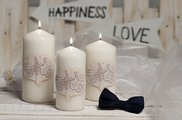 Свеча декоративная Bartek Candles Счастье колонна 70х150 5901685040402