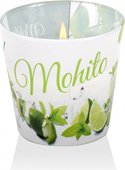 Свеча декоративная Bartek Candles Мохито, стакан 5901685037990