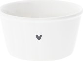 Салатник Bastion Collections White Paperlook Нeart Black RJ/BOWL 501 BL