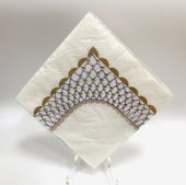 Салфетки 33x33, 20шт Кобальтовая сетка ИФЗ 14.00788.02