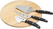 Набор для нарезки сыра KitchenCraft Natural Elements, 4пр. KCCBSET