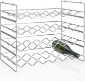 Стойка винная Andrea House хром AX6112