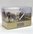 Кружка Lesser & Pavey Слоны, с подставкой LP91559