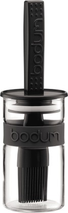 Ёмкость для соуса с кисточкой 0.25л, чёрная Bodum BISTRO 11203-01