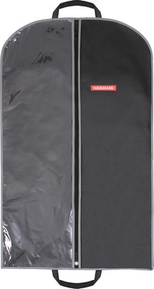 Чехол для одежды Hausmann Monocolor 100x60см, черный HM-701002AG