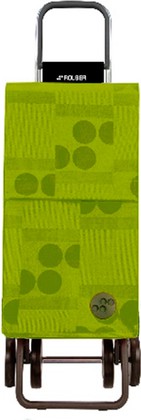 Сумка-тележка Rolser Logos Paris, 4 колеса, зелёный лайм PAR015lima