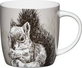 Кружка KitchenCraft Squirrel, 425мл KCMBAR142