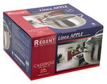 Кастрюля Regent Apple 3.6л, 20x12см, матовая полировка, стеклянная крышка 93-D-3