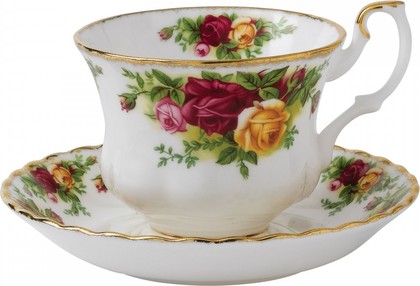 Кофейная пара Royal Albert Розы Старой Англии, 150мл IOLCOR135/137