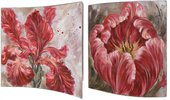 Модульная картина Top Art Расцвет 38x38см, пара, дерево, лак WDP1763-TA
