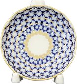 Розетка для варенья ИФЗ Тюльпан, Кобальтовая сетка, 9.8см, фарфор 80.50397.00.1