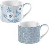 Кружка эспрессо KitchenCraft V&A Matley, 2шт 5227091