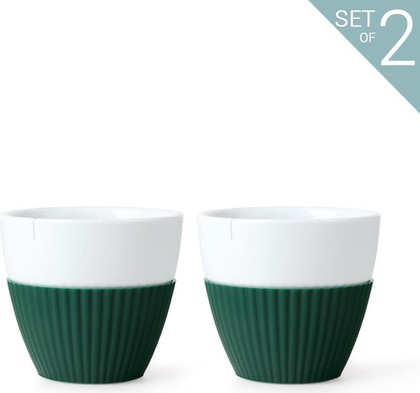 Набор чайных стаканов Viva Scandinavia Anytime, 0.3л, 2шт., тёмно-зеленый V25465