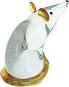 Фигурка стеклянная Top Art Studio Мышка 12x12см ZB2634-AG