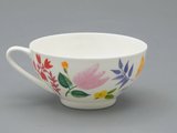 Чайная пара ИФЗ Купольная, Primavera, 300мл, костяной фарфор 81.34274.00.1