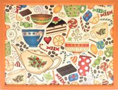 Поднос на подушке Top Art Studio Утренний чай, 41x31см HSN1290-TA