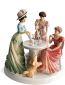 Статуэтка English Ladies Чаепитие 27.5см, фарфор ELGELS05601