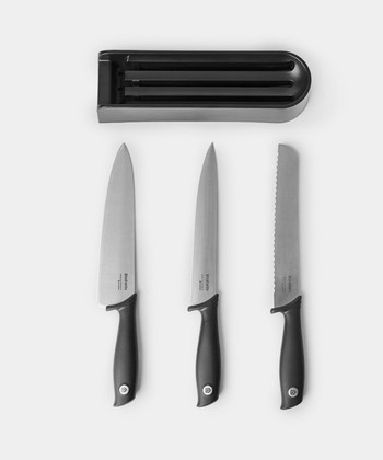 Набор ножей на подставке для ящика Brabantia Tasty+ 123023