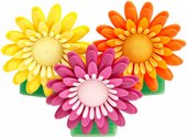 Зажим 3шт. Vigar Flower Power 2786