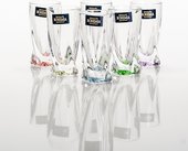 Стопки Квадро (Арлекино) 50мл, 6 шт Crystalite Bohemia 99999/9/230177/050