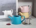 Чайник заварочный KitchenCraft London Pottery Oval Розовый сатин, 750мл 43220