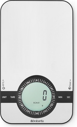 Весы кухонные электронные Brabantia, 5кг/1г, нерж. сталь 480607