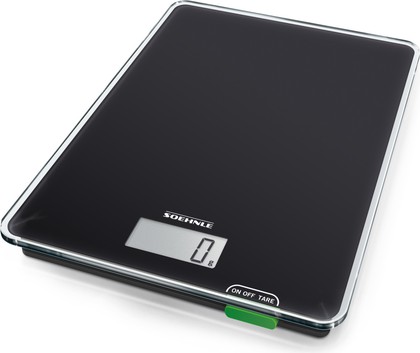 Весы кухонные электронные Soehnle Page Compact 100, 5кг/1гр, чёрный 61500