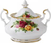 Сахарница закрытая Розы Старой Англии Royal Albert IOLCOR00161