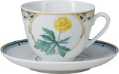 Чайная пара ИФЗ Весенняя, Золотая купавка, фарфор 81.26193.00.1