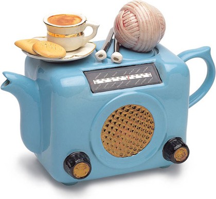 Чайник коллекционный "Ретро-радио" (Radio Teapot) The Teapottery 4450